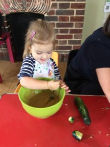 Cooking A Cucumber Cake