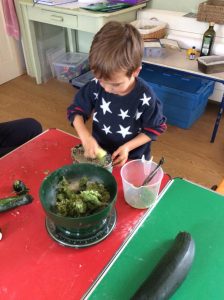 Cooking A Cucumber Cake